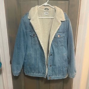 Wrangler Women’s Heritage Sherpa Jean Jacket